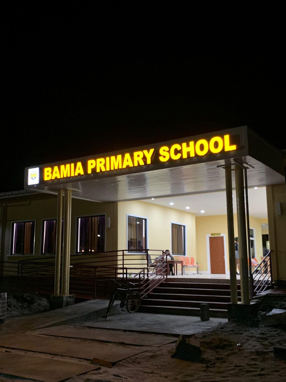Bamia Primary School officially completed and opened, liability period still ongoing
