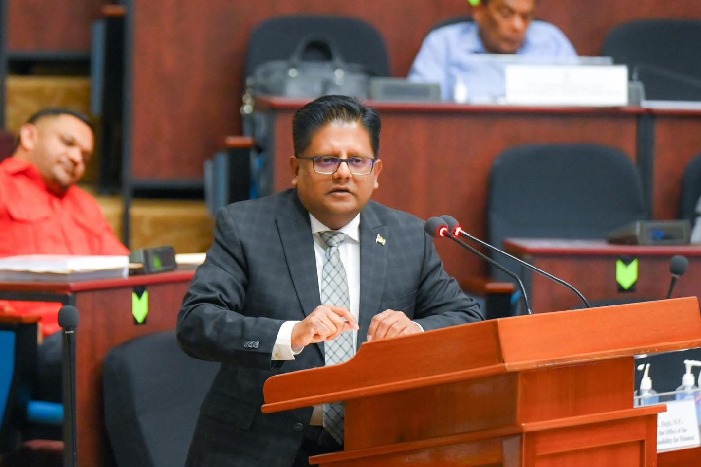 Finance Minister tells National Assembly total credit to households almost doubled