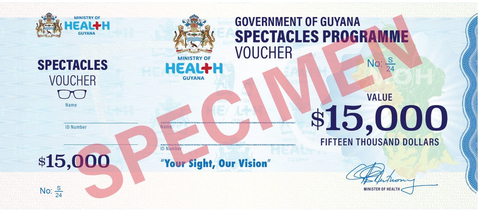 Gov’t announces free eye tests for all citizens