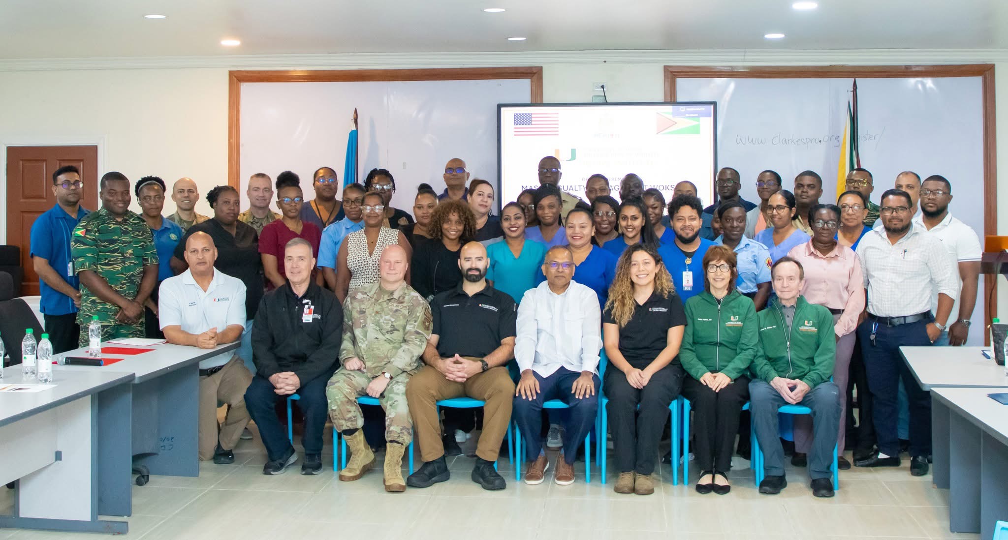 MOH and LAMAT Launch Mass Casualty Training