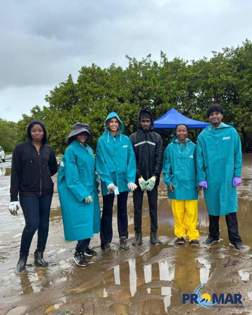 Rain does not stop Environmental Responsibility: PROMAR- led coastal clean-up removes over 200 kg of waste at Novar Beach
