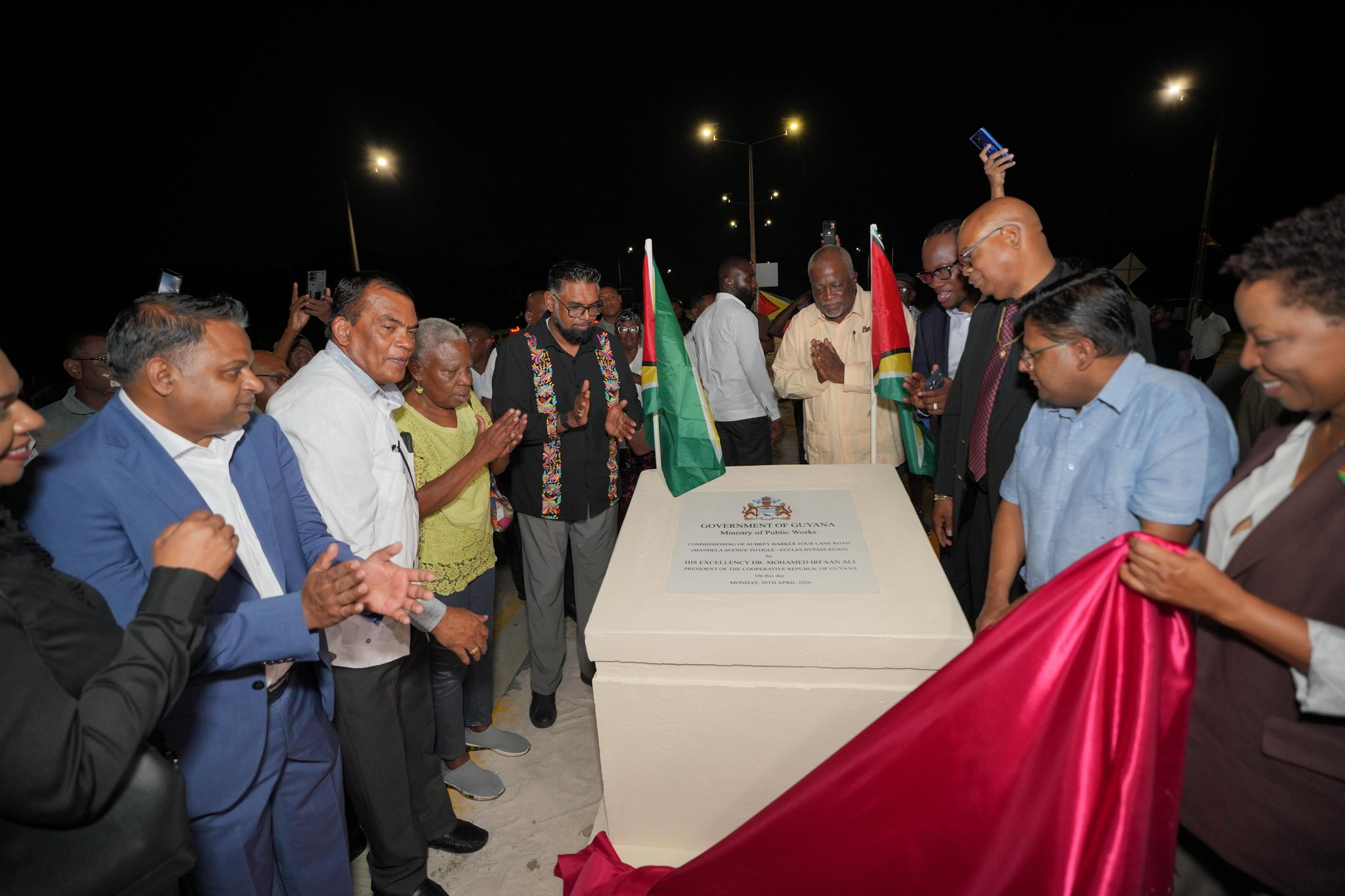 $6B Aubrey Barker Road commissioned