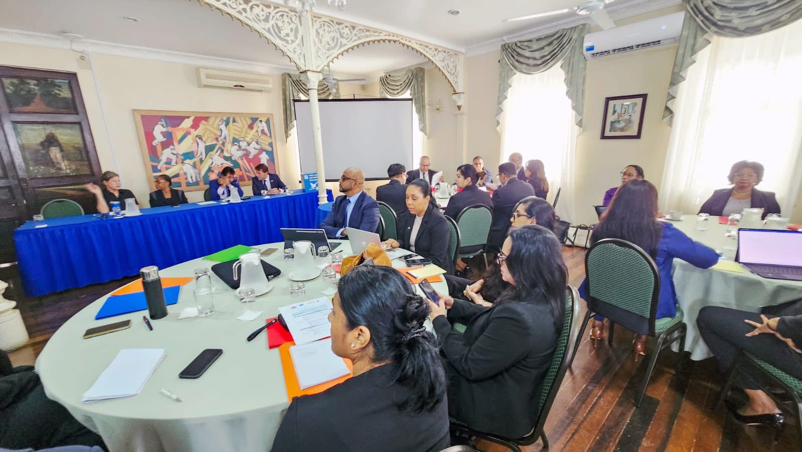 Judicial stakeholders engage in four-day justice reform training
