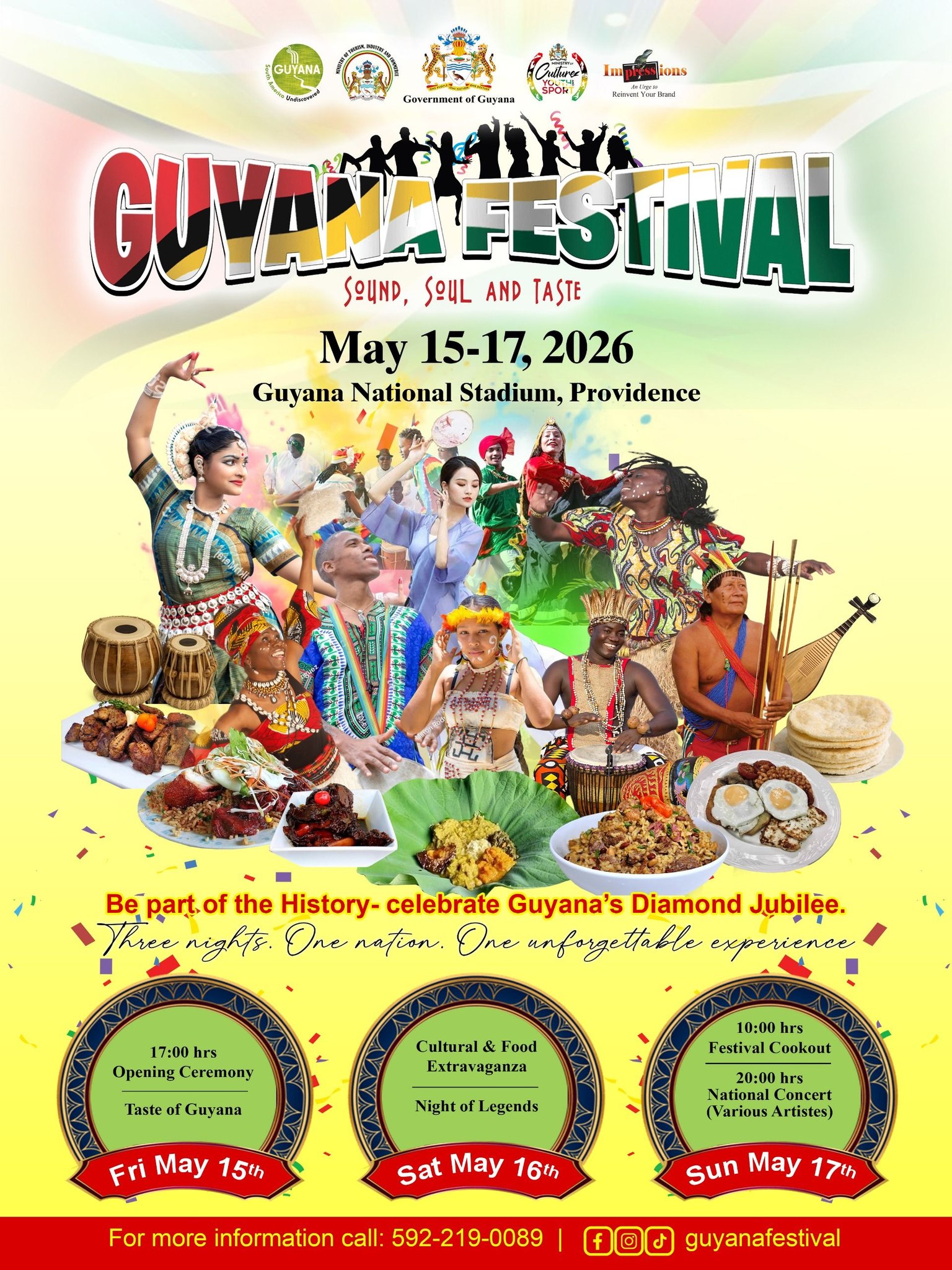 Guyana festival to run from May 15-17