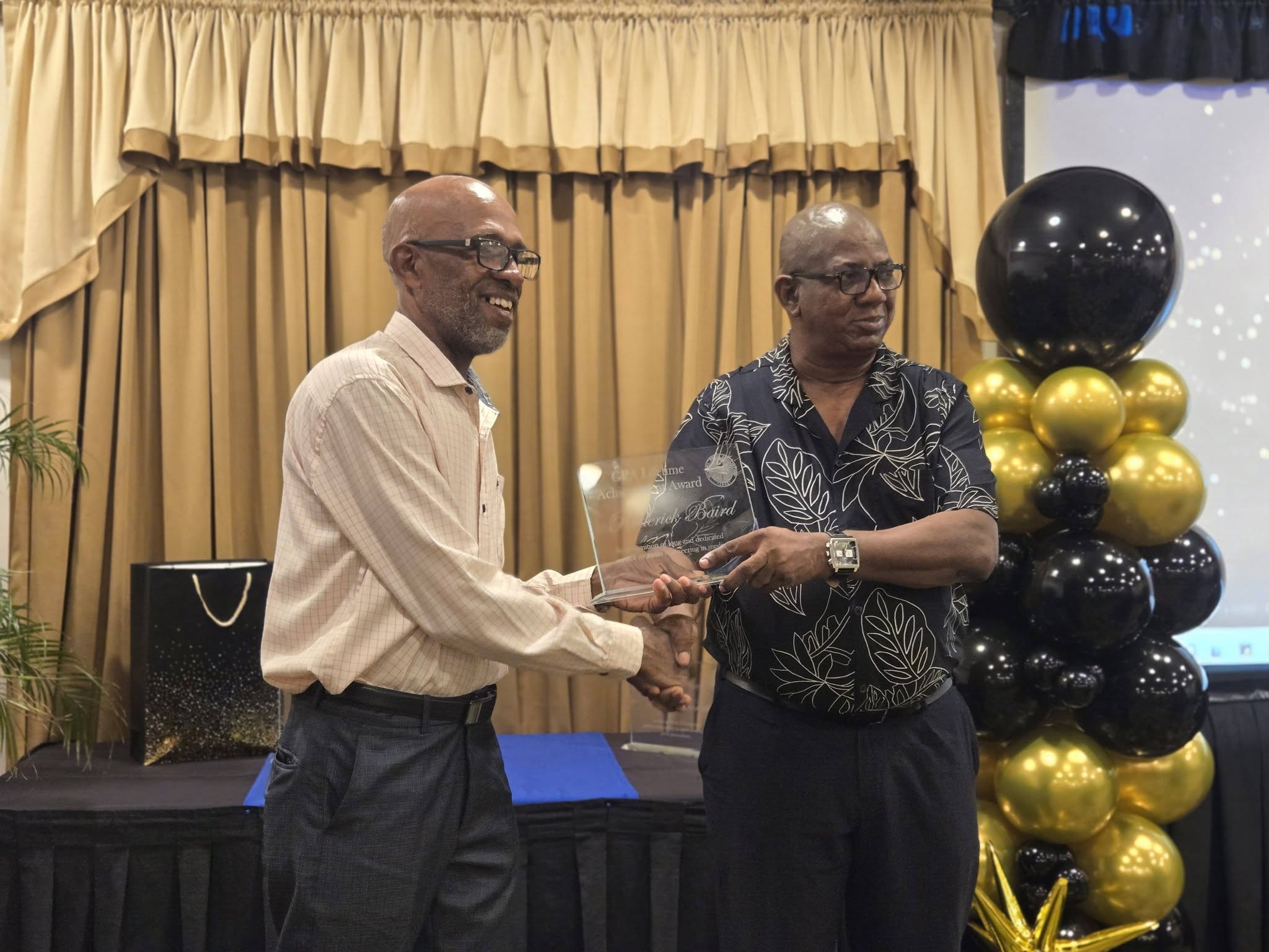NCN’s Radio Supervisor Roderick Baird honoured