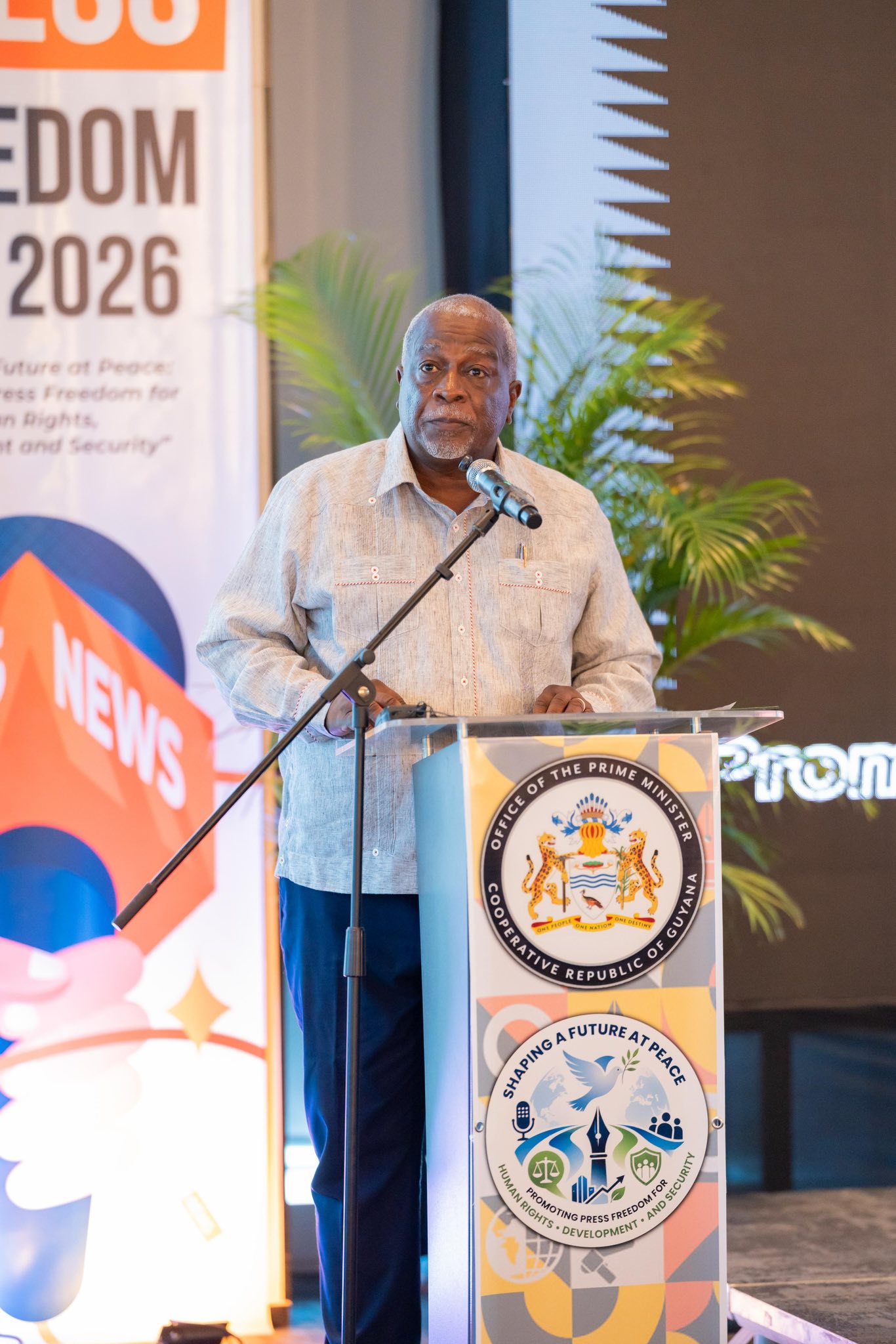 Free Press key to Guyana’s democracy – PM Phillips