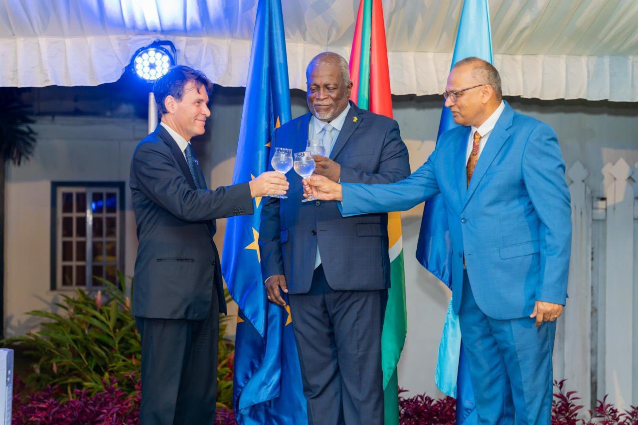 PM lauds “strong, essential” partnership between Guyana and the European Union