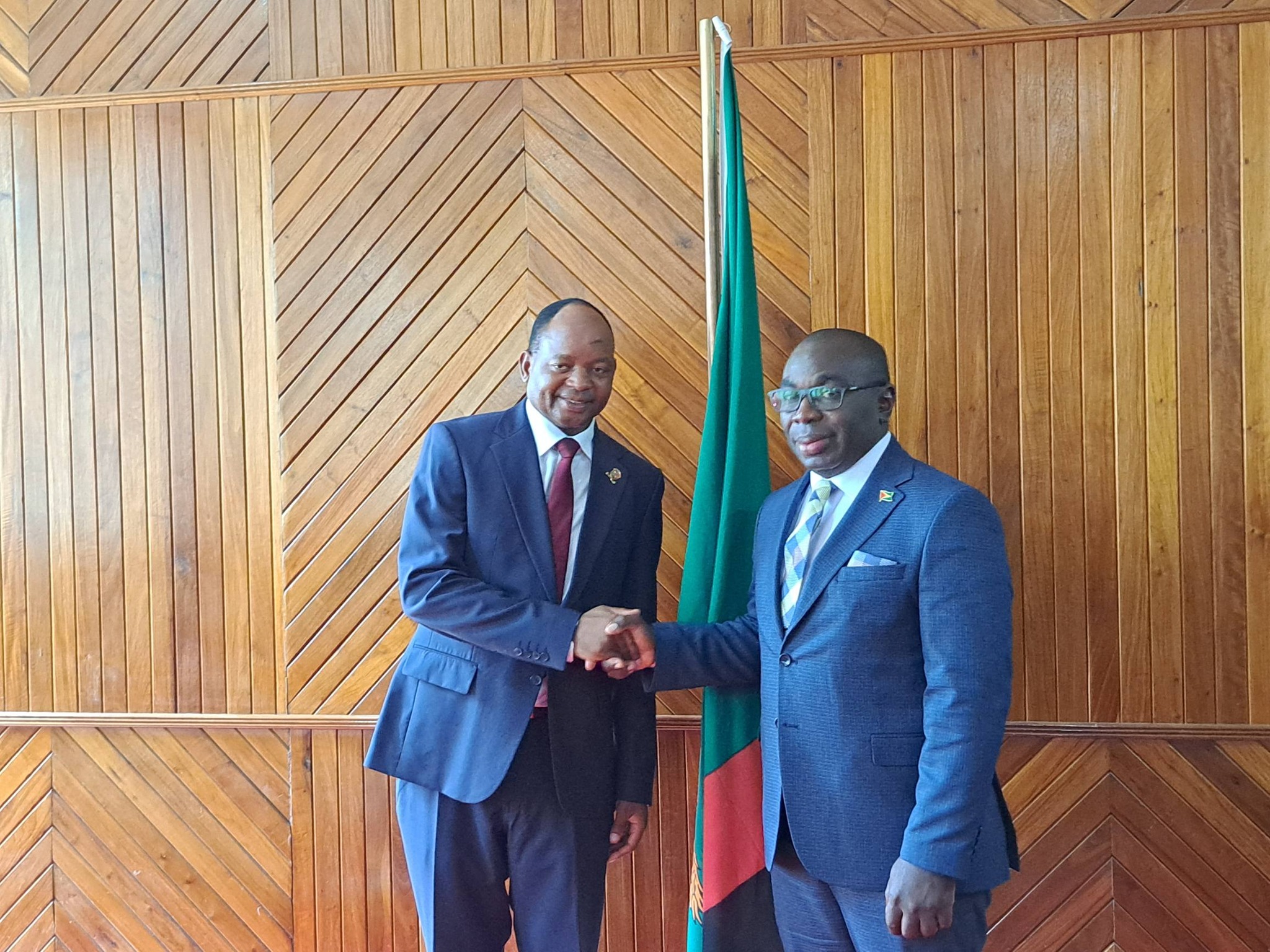 Guyana and Zambia strengthen media cooperation ties