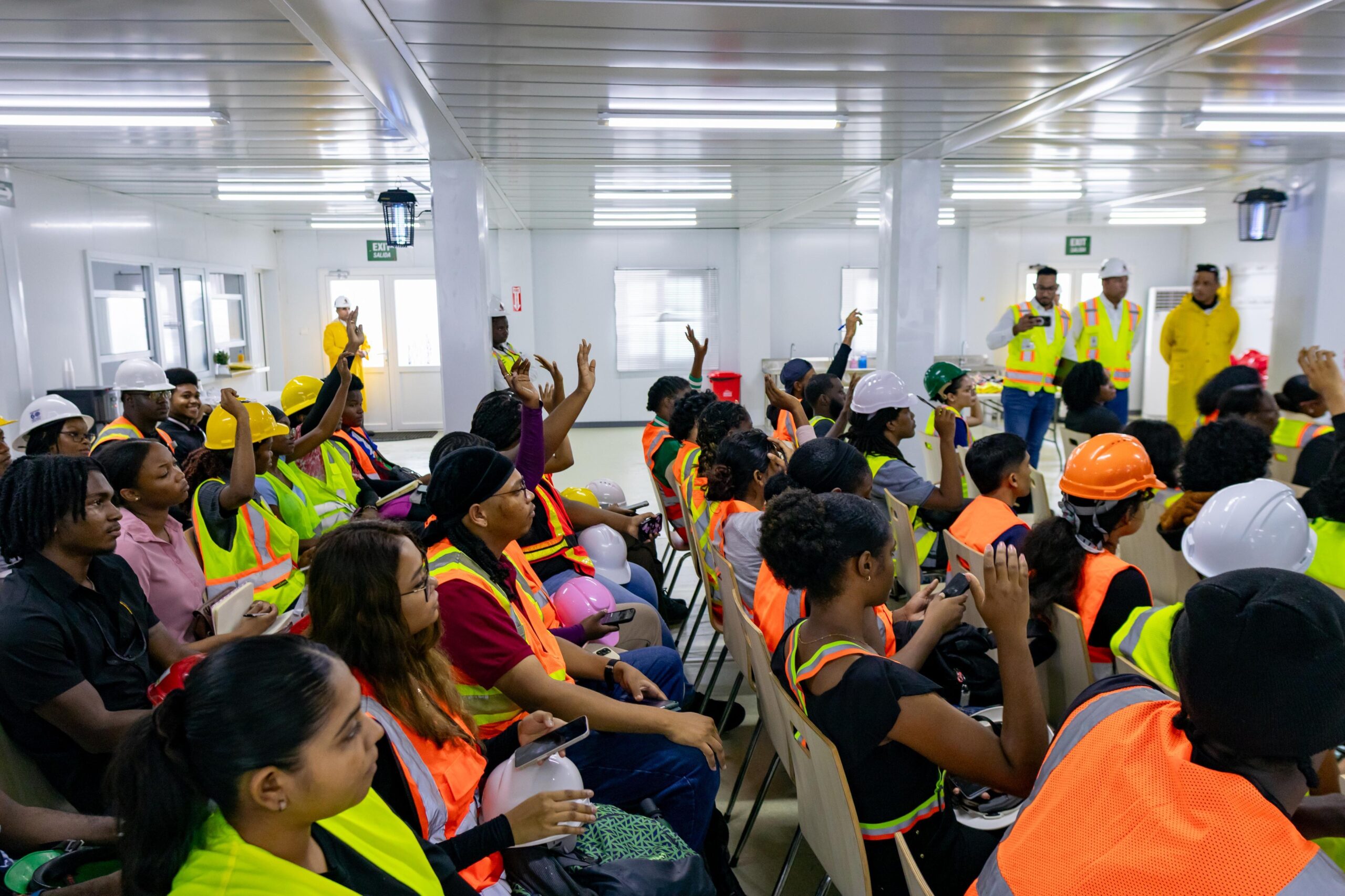 OPM and GTE task force facilitate UG students’ tour of Wales project site