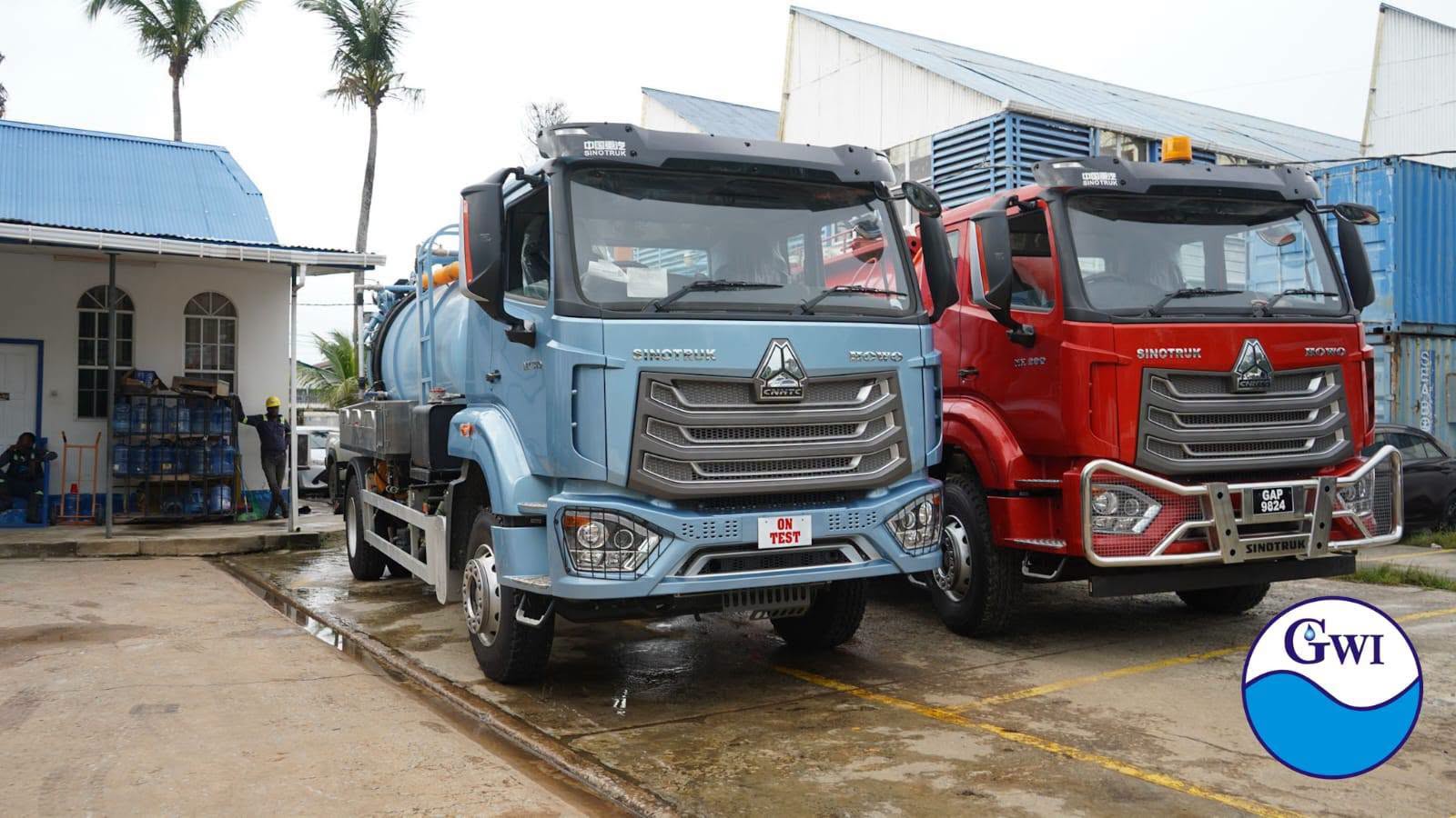 GWI acquires two new sewer combination tanker trucks to strengthen response time for sanitation services