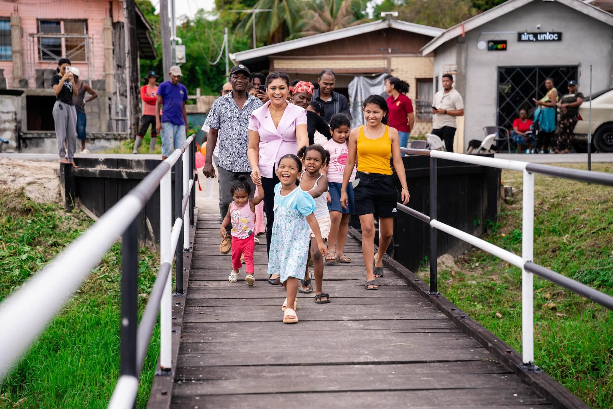 Ministry of Local Government Connects La Grange and Bagotville WBD by building bridge