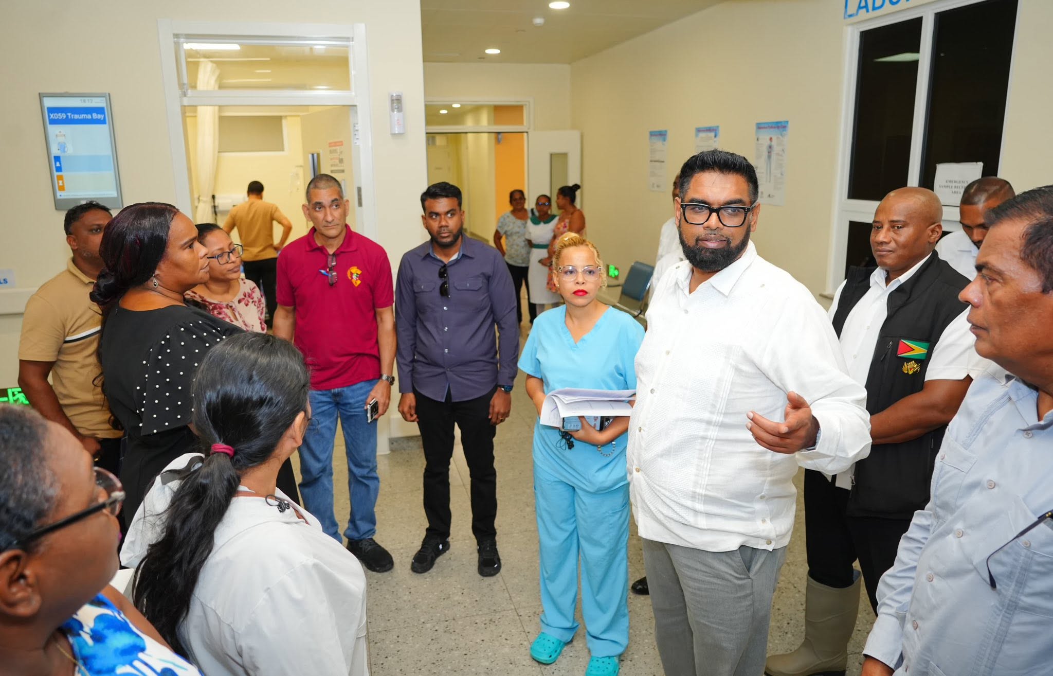 President Ali assures swift relief efforts following damage from heavy winds in Region Two