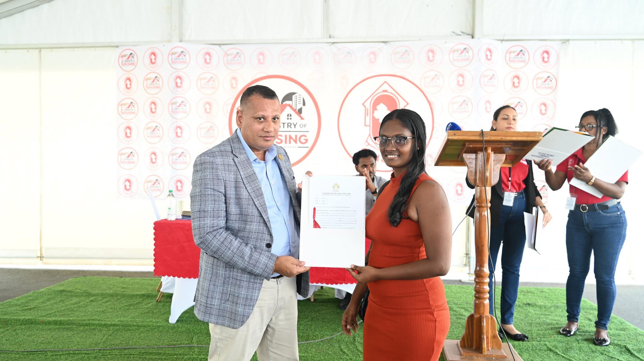 Over 400 Reg. 6 residents receive certificates of title