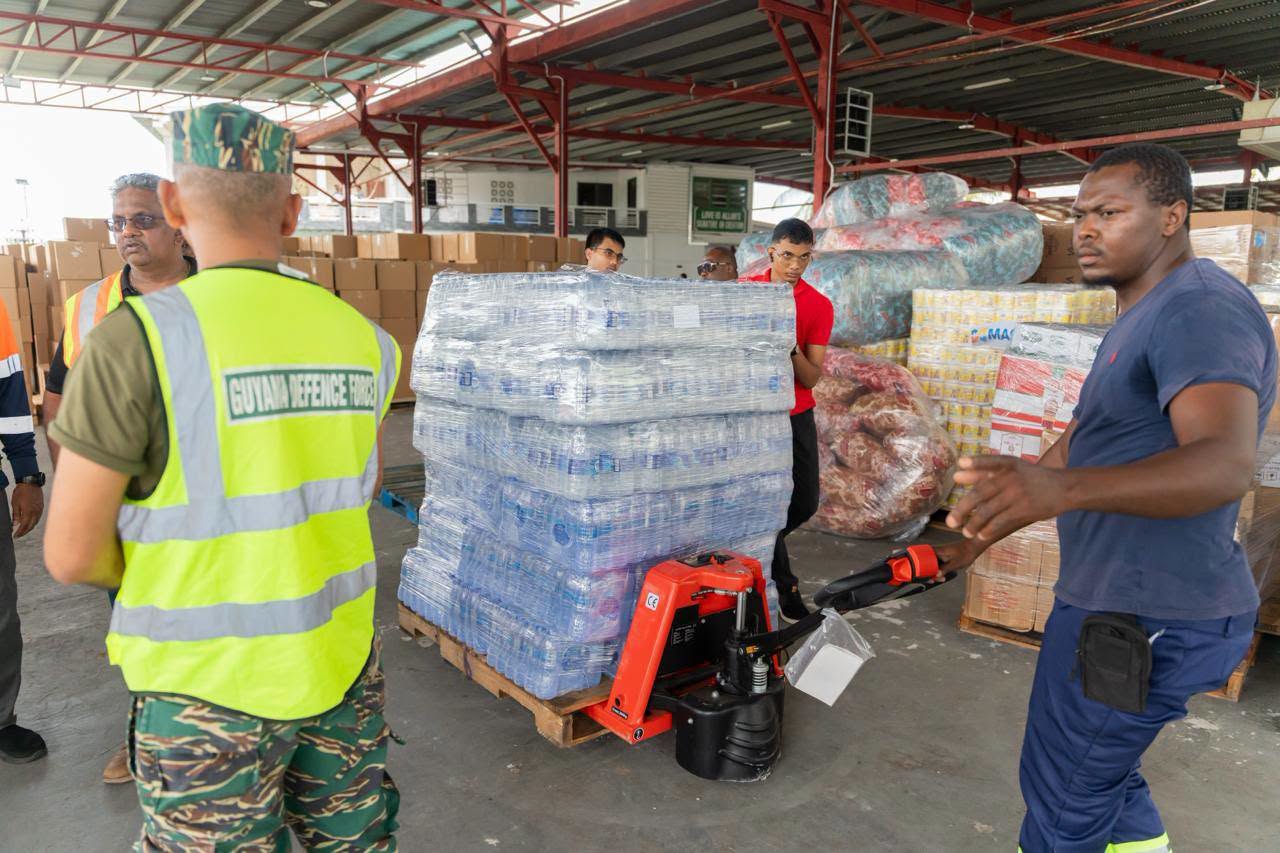 Containers Packed for Venezuela Relief Mission