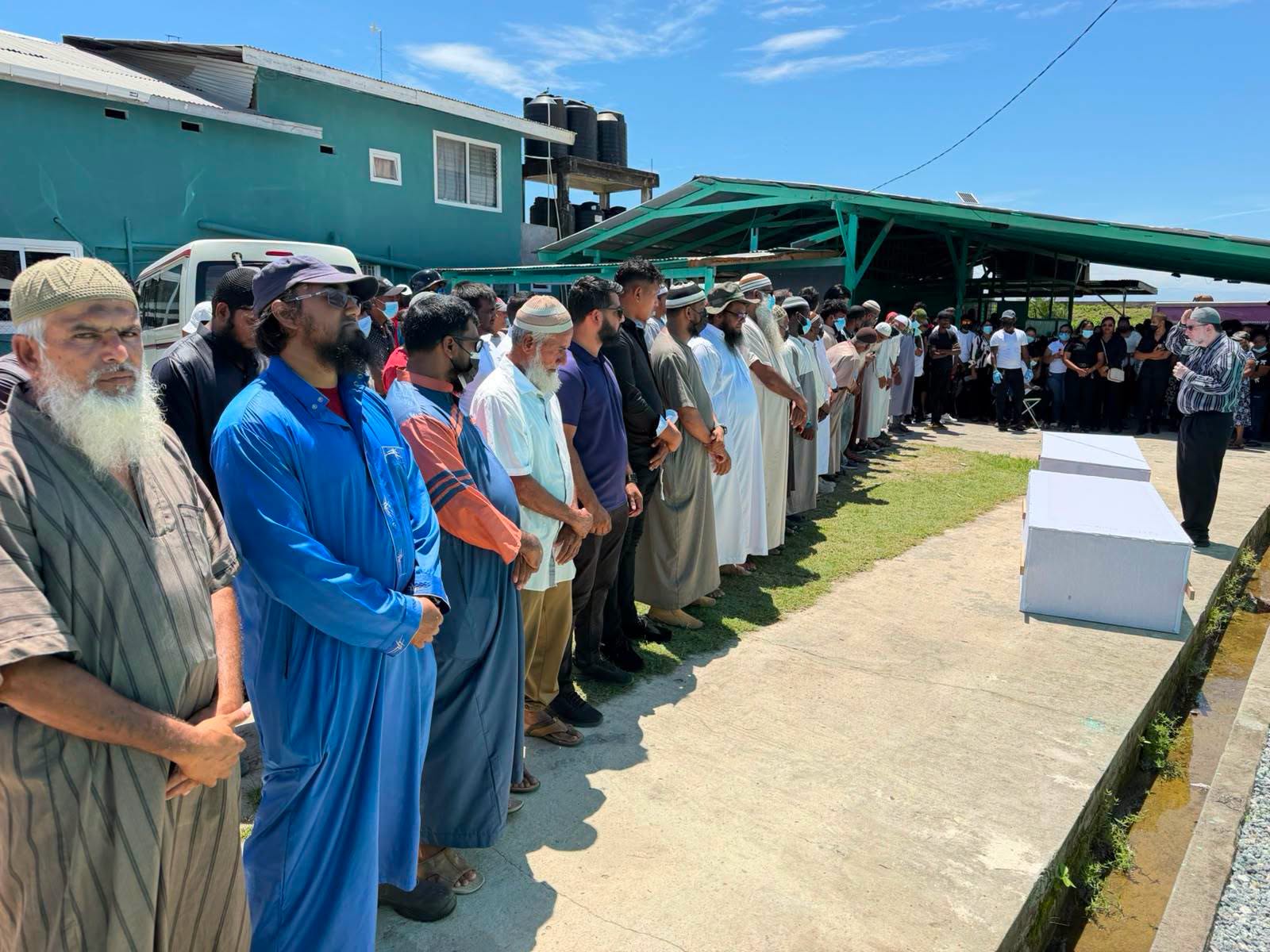 MV Barima victims Bibi Mohamed and Ravindra Singh laid to rest