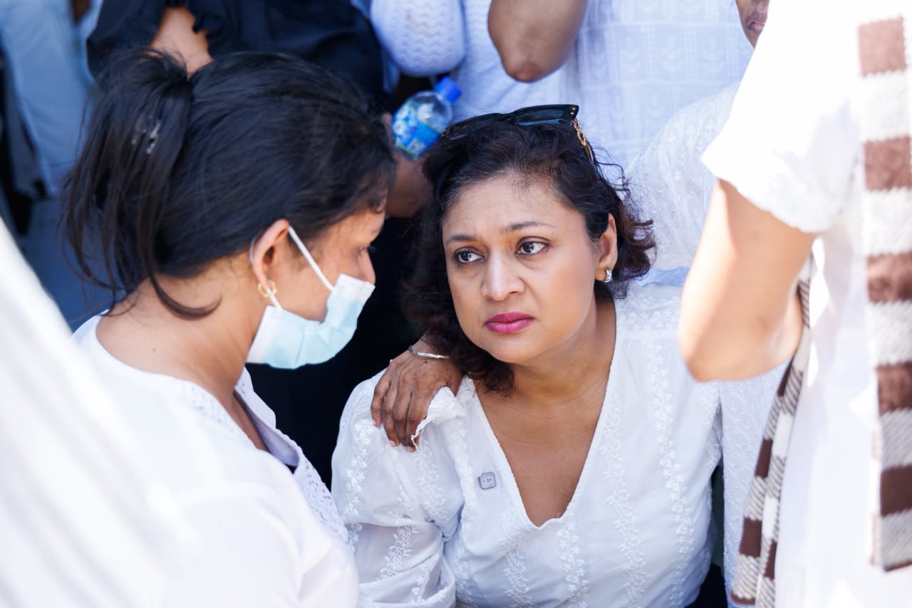 Minister Manickchand Visits Region Three Families Affected by the MV Barima Tragedy