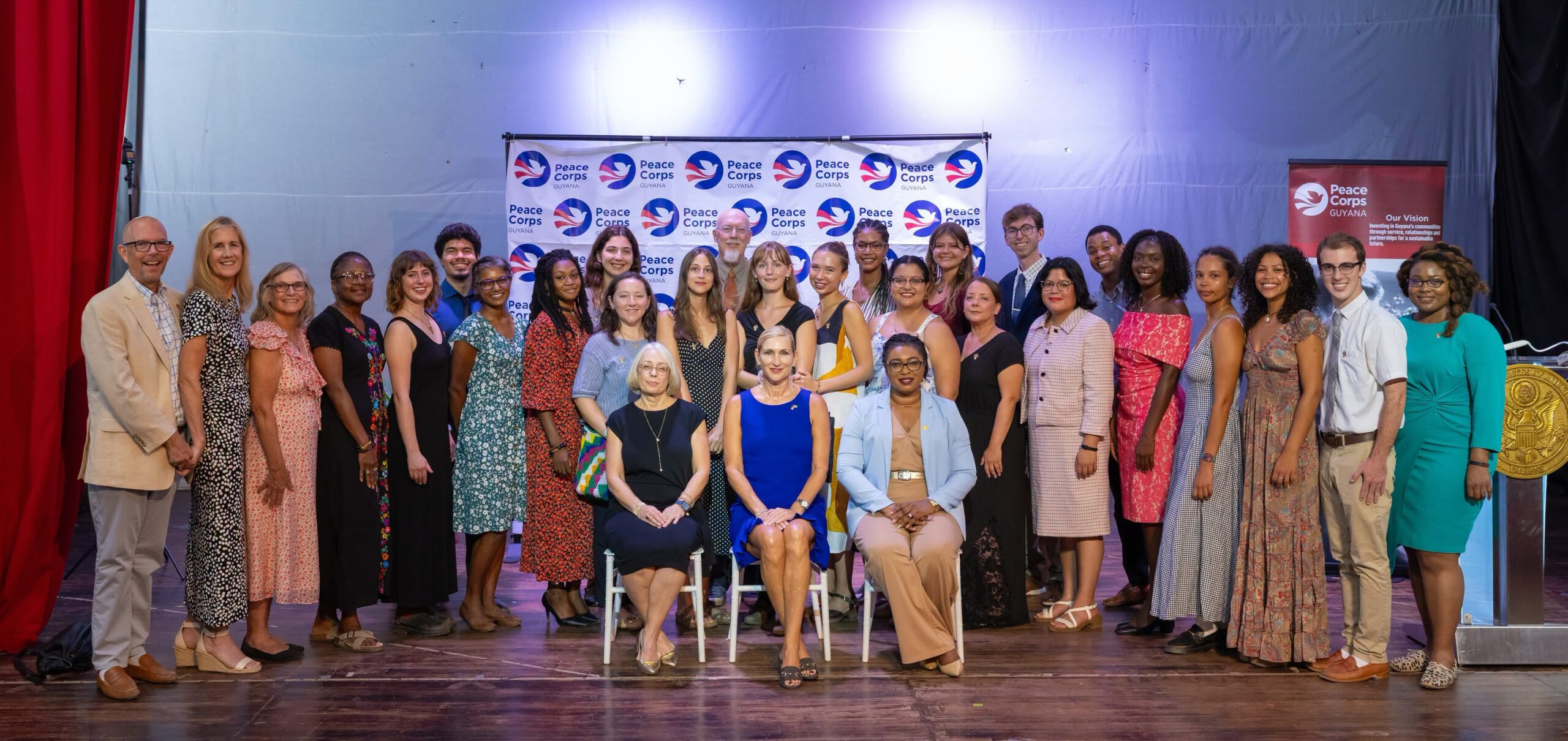 U.S Peace Corps volunteers sworn in