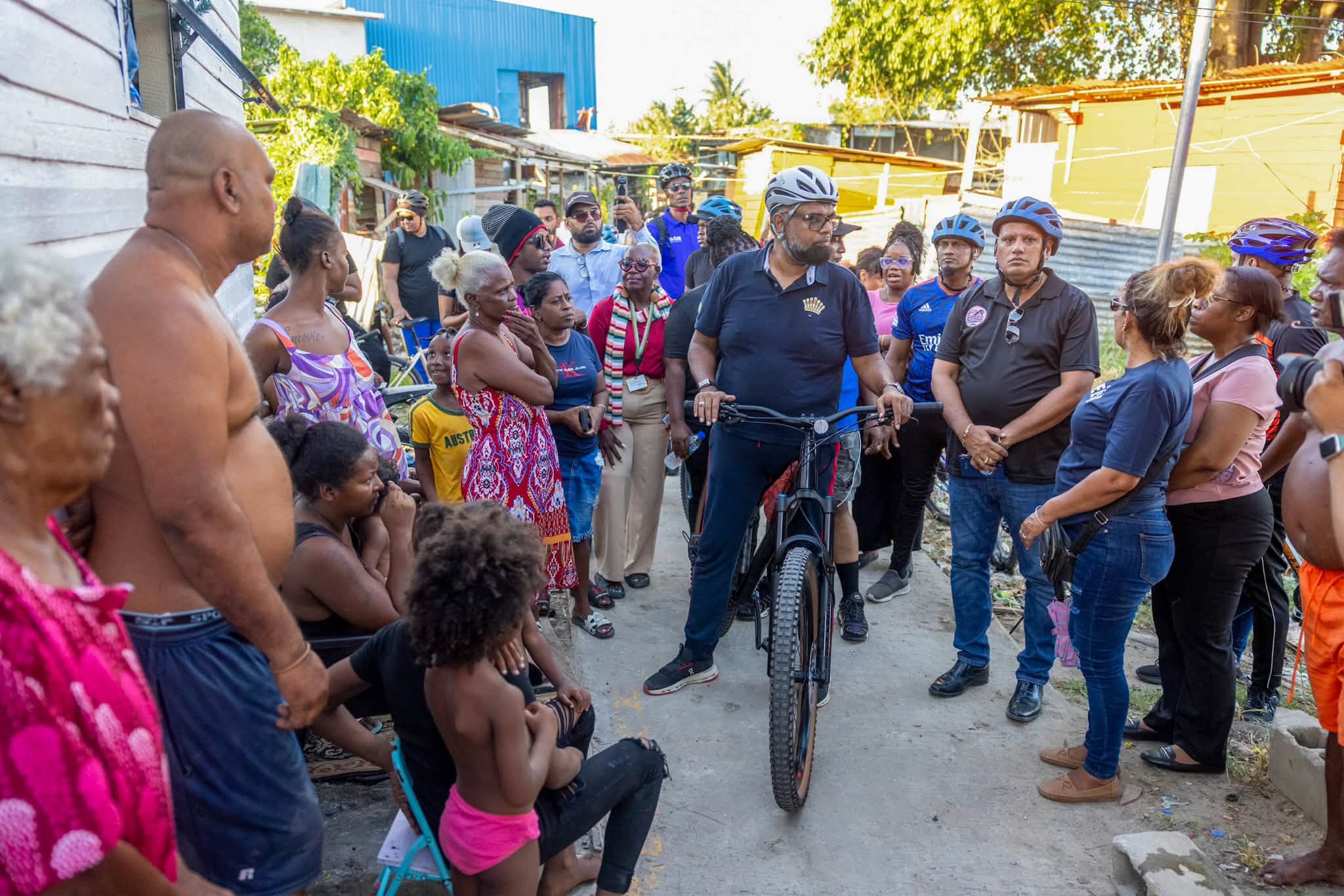 Pres. Ali takes community engagement to the streets