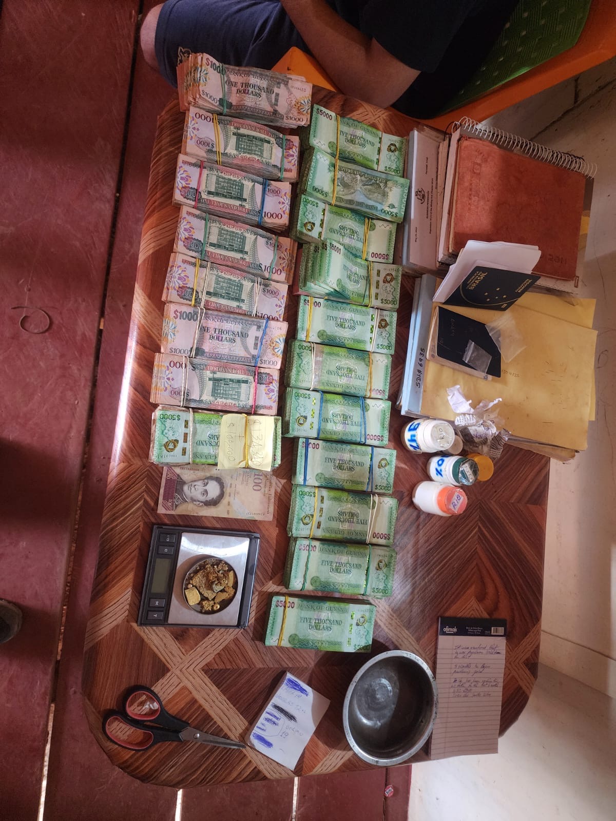 GGMC shuts down unlicensed gold trading shop at Tamakay Landing; equipment, cash seized