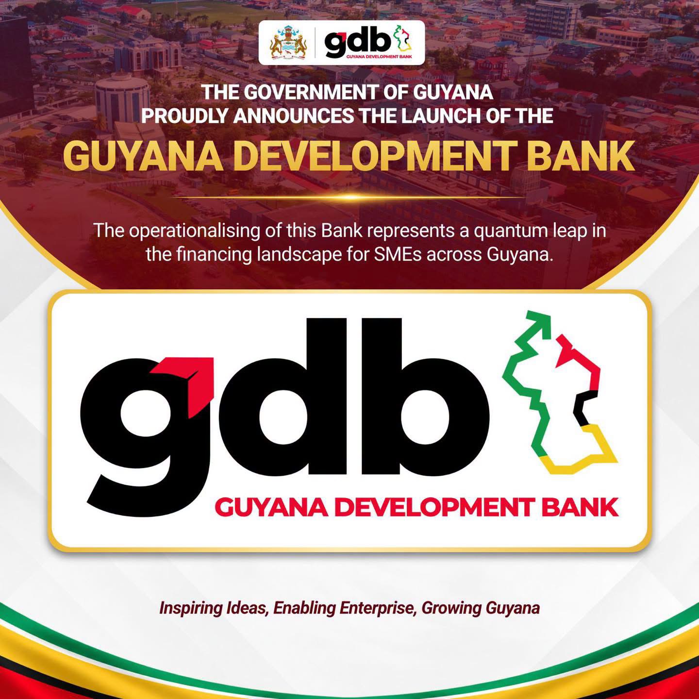 Guyana Development Bank launches website to commence operations