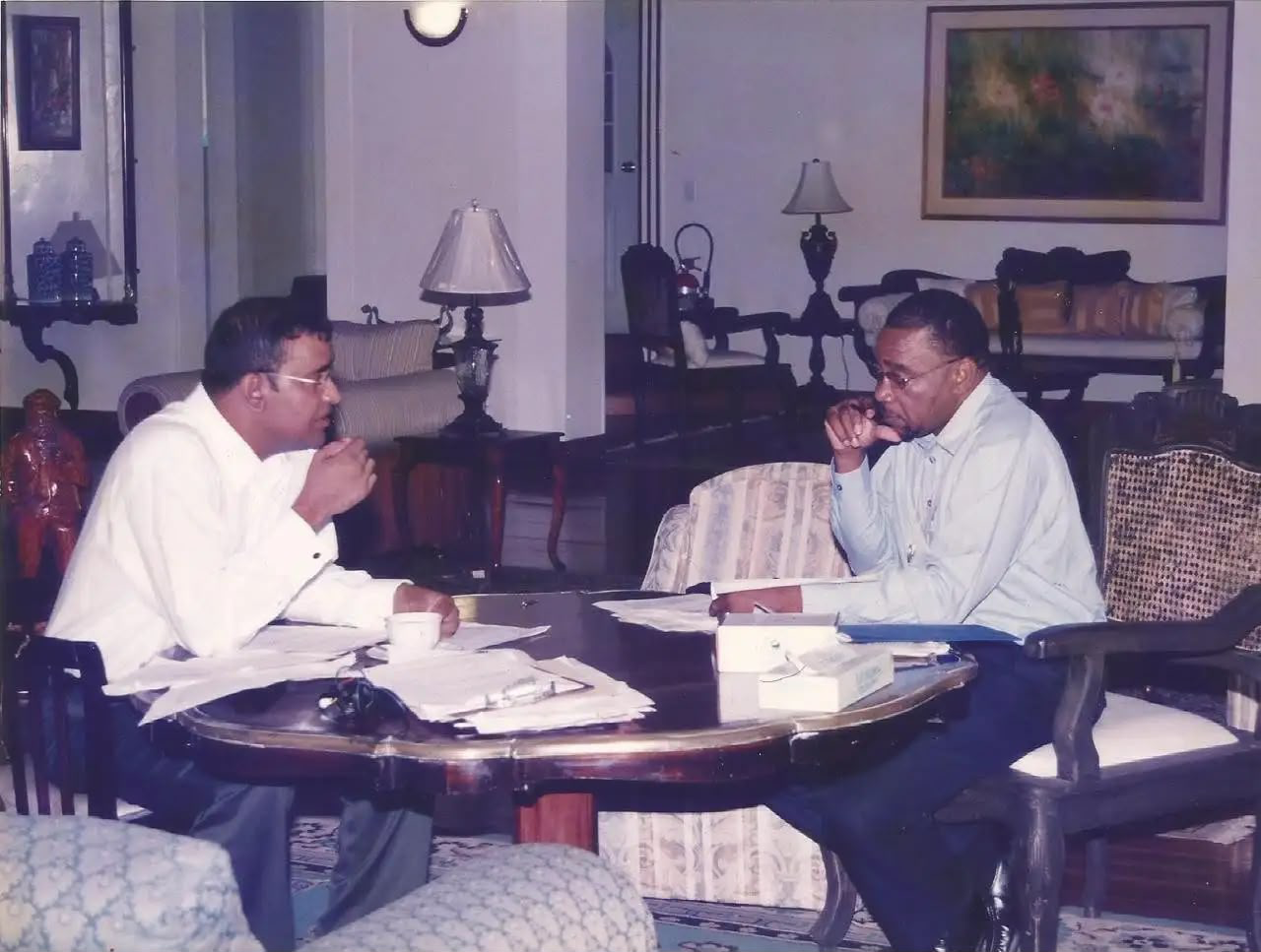 Jagdeo pays tribute to Robert Corbin, calls for greater political cooperation
