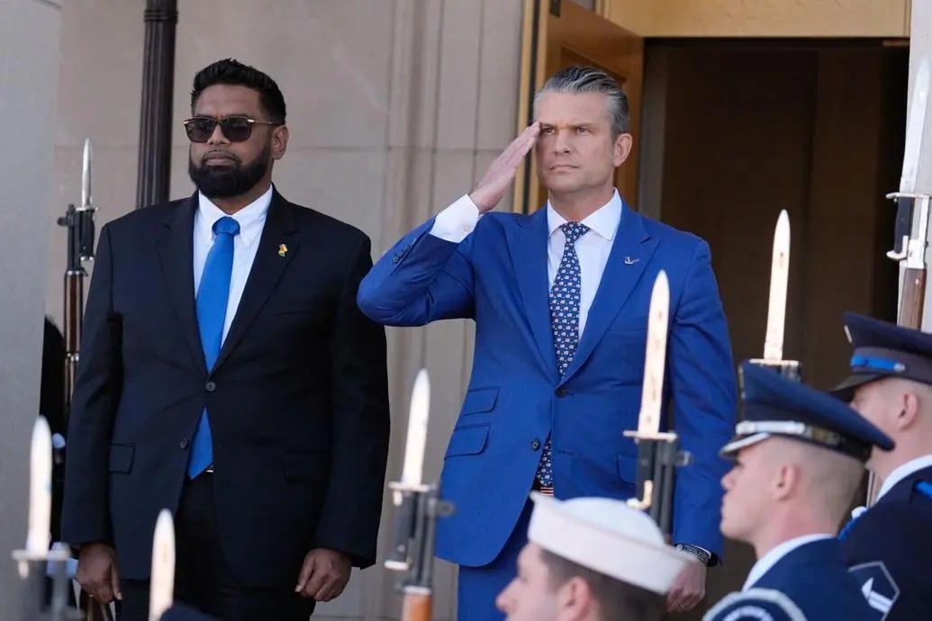President Ali and U.S. Secretary of War Hegseth Sign Joint Declarationto Enhance Defense Partnership