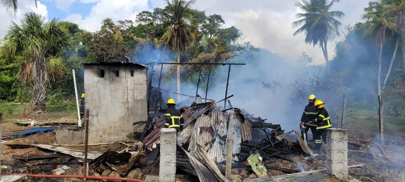 Fire leaves family of five homeless 