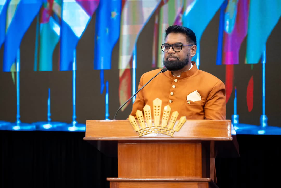 Pres. Ali outlines challenges facing Caribbean shipping
